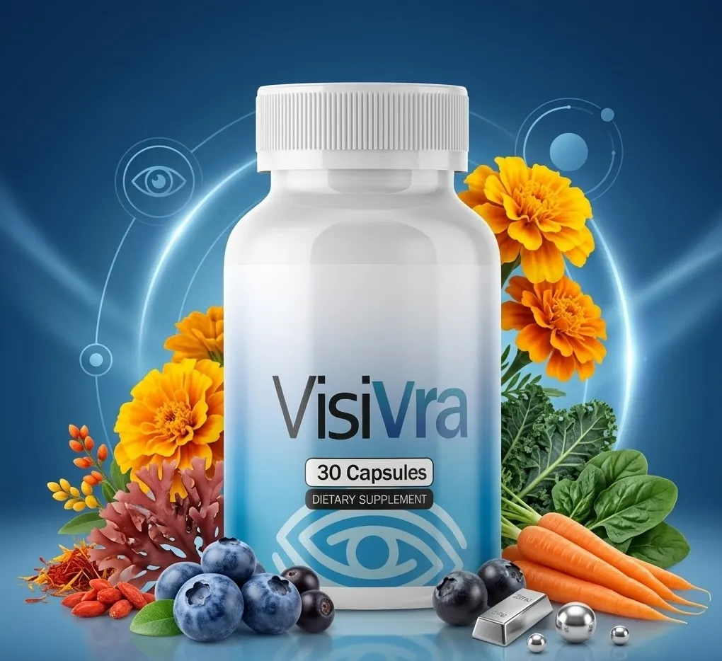 Visivra advanced vision support supplement bottle